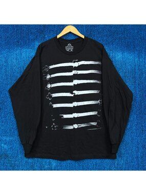 My Chemical Romance Black Parade Tour Long Sleeve T-Shirt Size Extra Large